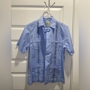 Dos Carolinas guayabera shirt M